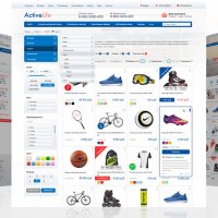 ActiveLife: cпортивные товары, все для активного отдыха. Интернет магазин (рус. + англ.)