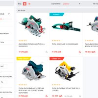 Адаптивный интернет-магазин строительных материалов, инструментов, товаров для дома Stroy-market 2.0