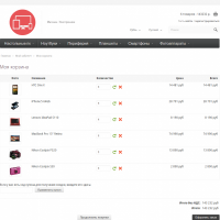 Адаптивный интернет-магазин электроники