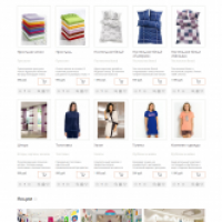 Товары для дома. Адаптивный и композитный магазин.