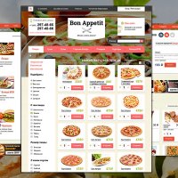 ROMZA: Bon Appetit — адаптивный композитный интернет-магазин вкусной еды