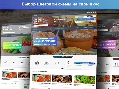 ONLINE Store — интернет-магазин продуктов и товаров для дома