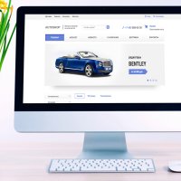 Шаблон авто интернет-магазина