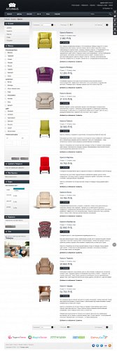 Адаптивный интернет - магазин эксклюзивной мебели