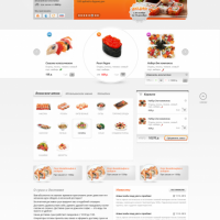 «Доставка суши» - готовое решение для ресторанов, работающих по системе доставки заказа на дом.