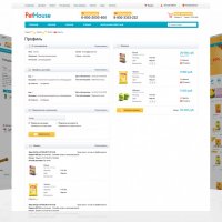 PetHouse: товары для животных, зоомагазин. Шаблон на Битрикс (рус. + англ.)