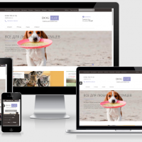 Зоотовары. Адаптивный и композитный магазин.