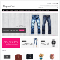 Адаптивный интернет-магазин одежды и аксессуаров