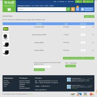 Адаптивный интернет-магазин электроники и программного обеспечения WinR