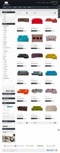 Адаптивный интернет - магазин эксклюзивной мебели