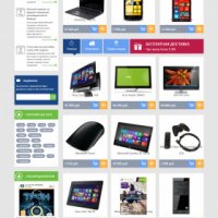 Адаптивный интернет-магазин электроники и программного обеспечения WinR