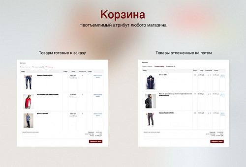 Интернет-магазин одежды