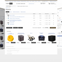 Мебель для дома. Мягкая мебель, кухни. Предметы интерьера (CasaPRO) (рус. + англ.)