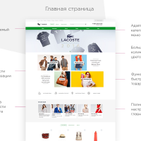 INTEC: UniGarderob - адаптивный интернет-магазин одежды, обуви и аксессуаров