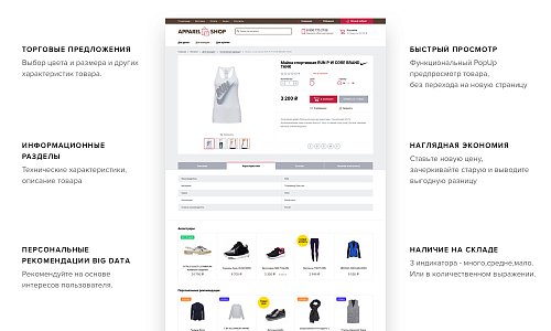 Bitlate. Интернет-магазин одежды