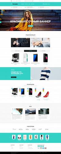 Tornado: адаптивный Ajax интернет магазин на старте