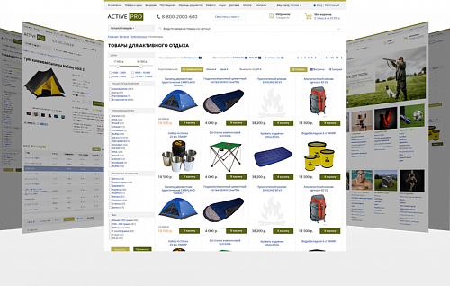 Активный отдых. Спортивные товары. Охота, рыбалка. Спортивное оружие (ActivePRO) (рус. + англ.)