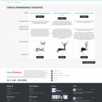 Адаптивный интернет-магазин спортивных товаров SportExpress