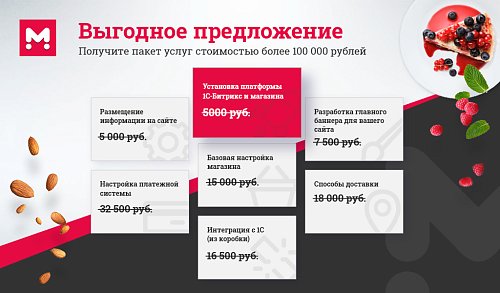 Гипермаркет: все включено! Настройки в цене.