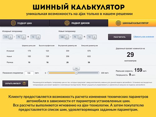 ROMZA: Titan PRO — магазин шин и дисков