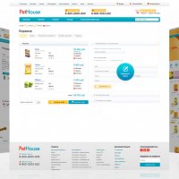 PetHouse: товары для животных, зоомагазин. Шаблон на Битрикс (рус. + англ.)