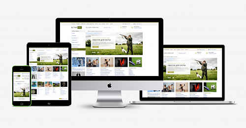 Активный отдых. Спортивные товары. Охота, рыбалка. Спортивное оружие (ActivePRO) (рус. + англ.)